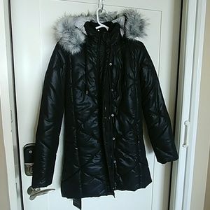 Lorna Jane Black Padded Parka NWT